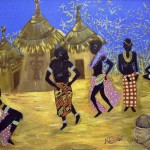 Donne d'africa II senza cornice