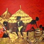 colori d'africa senza cornice