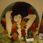 donna con fiori