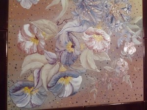 summer bouquet detail
