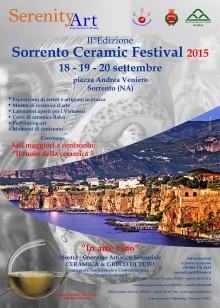 II° EDIZIONE SORRENTO CERAMIC FESTIVAL 2015 MOSTRA D’ARTE