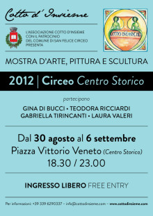 Mostra di Arte, Pittura e Scultura – estate 2012, Circeo